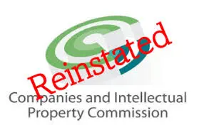 CIPC Company Reinstatement