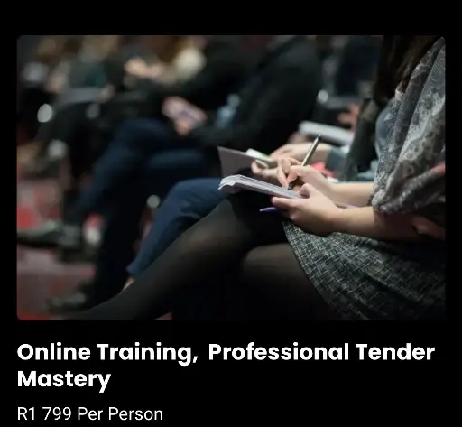 Professional Online Tender Training
